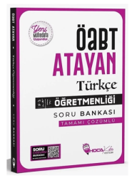 Hoca Kafası Yayınları ÖABT Türkçe Öğretmenliği Soru Bankası Çözümlü - 1