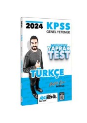 HocaWebde Yayınları 2024 KPSS GY Türkçe Yaprak Test - 1