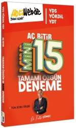 HocaWebde Yayınları YDS YÖKDİL YKSDİL Aç Bitir Mini 15 Deneme - 1