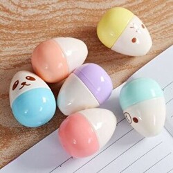 İbiş Yumurta Şekilli Forforlu Kalem Çantalı 6 Renk Q-1010 - 1