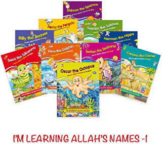 I`m Learning Allah`s Name`s 10 Kitap Takım - 1