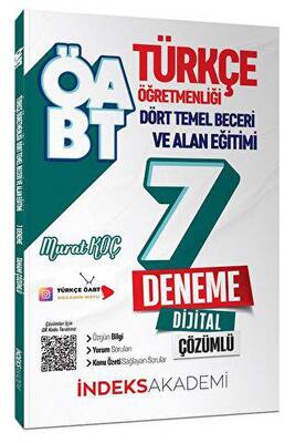 İndeks Akademi Yayıncılık İndeks Akademi ÖABT Türkçe Dört Temel Beceri ve Alan Eğitimi 7 Deneme PDF Çözümlü - 1