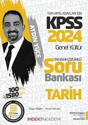 İndeks Akademi Yayıncılık 2024 KPSS Tarih Soru Bankası Çözümlü - 1