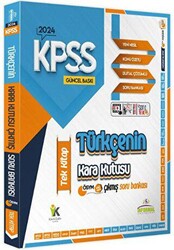 İnformal Yayınları 2024 KPSS Türkçenin Kara Kutusu Soru Bankası - 1