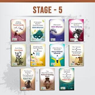 İngilizce Hikaye Kitabı Seti Stage - 5 11 Adet - 1