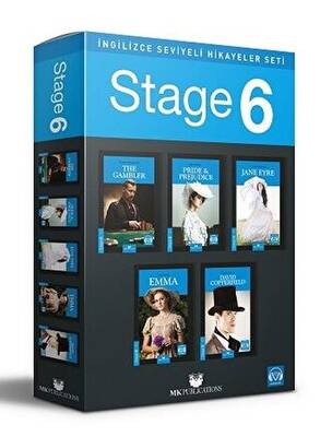 İngilizce Hikaye Seti Stage 6 5 Kitap Takım - 1