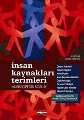 İnsan Kaynakları Terimleri Ansiklopedik Sözlük - İngilizce-Almanca Karşılıklı Türkçe Açıklamalı - 1