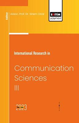 International Research in Communication Sciences III - 1