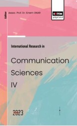International Research in Communication Sciences IV - 1