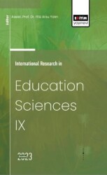 International Research in Education Sciences IX - 1