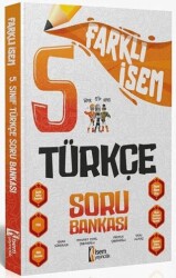 İSEM Yayıncılık 2024 Farklı İsem 5. Sınıf Türkçe Soru Bankası - 1