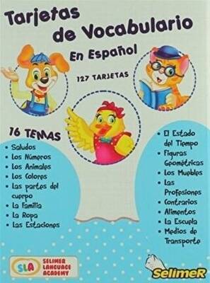 İspanyolca Dil Kartları 127 Kart - 1