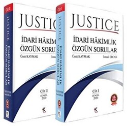 Kuram Kitap Justice İdari Hakimlik Özgün Sorular 2 Cilt Takım - 1