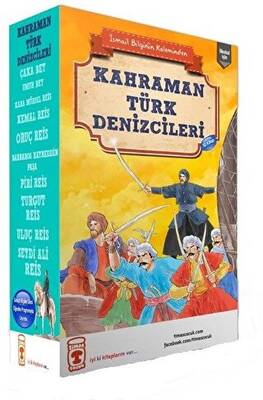 Kahraman Türk Denizcileri Seti 10 Kitap Takım - 1