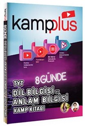 Tonguç Akademi Kampplus 8 Günde TYT Dil Bilgisi ve Anlam Bilgisi Kamp Kitabı - 1