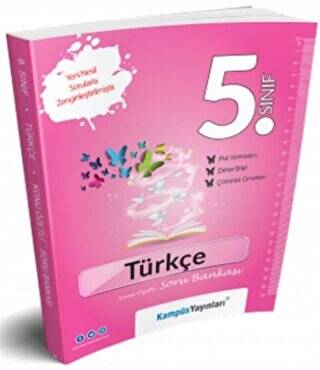 Kampüs Yayınları 5. Sınıf Türkçe Konu Özetli Soru Bankası - 1