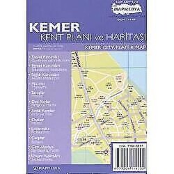 Kemer Kent Planı ve Haritası - 1