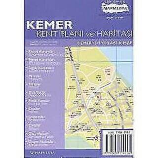 Kemer Kent Planı ve Haritası - 1