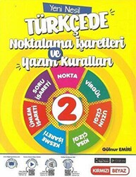 Kırmızı Beyaz Yayınları 2. Sınıf Türkçede Noktalama İşaretleri ve Yazım Kuralları - 1