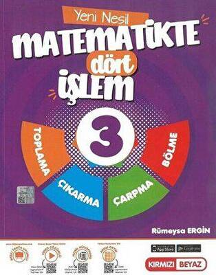 Kırmızı Beyaz Yayınları 3. Sınıf Matematikte Dört İşlem - 1