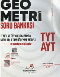 Kondisyon Yayınları TYT-AYT Geometri Virtüöz Serisi Soru Bankası - Kondisyon Yayınları