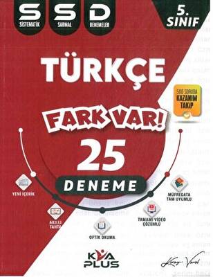 Koray Varol Akademi 5. Sınıf Türkçe Sistematik 25 Sarmal Deneme - 1