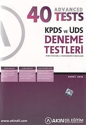 KPDS ve ÜDS Deneme Testleri - 40 Advanced Tests - 1