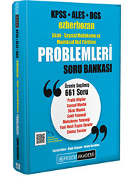 Pegem Akademi Yayıncılık KPSS ALES DGS Ezberbozan Sözel-Sayısal Muhakeme ve Mantıksal Akıl Yürütme Problemleri Soru Bankası - 1