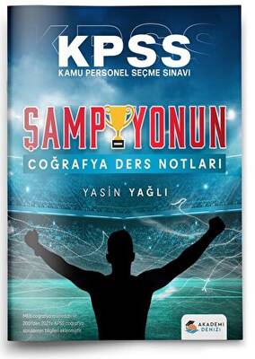 Akademi Denizi Yayıncılık KPSS Coğrafya Şampiyonun Ders Notları - 1