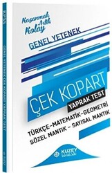 Kuzey Akademi Yayınları KPSS Genel Yetenek Yaprak Test Çek Kopart - 1