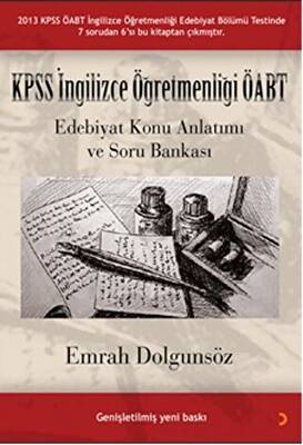 Cinius Yayınları KPSS İngilizce Öğretmenliği ÖABT Edebiyat Konu Anlatımı ve Soru Bankası - 1