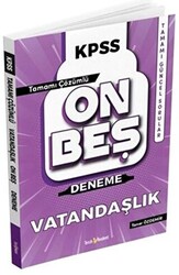 Tercih Akademi Yayınları KPSS Vatandaşlık Tamamı Çözümlü 15 Deneme - 1
