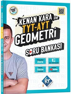 KR Akademi Yayınları 2024 Kenan Kara İle TYT-AYT Geometri Soru Bankası - 1
