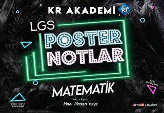 KR Akademi Yayınları 8. Sınıf LGS Matematik Poster Notlar - 1