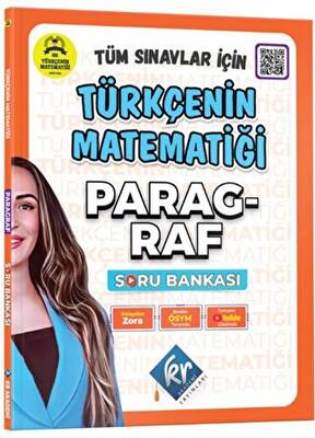KR Akademi Yayınları Gamze Hoca Türkçenin Matematiği Tüm Sınavlar İçin Paragraf Soru Bankası - 1