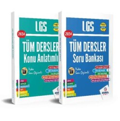 Kurul Yayıncılık 2024 LGS Başarı Seti Konu Anlatımlı Soru Bankası 2 Kitap - 1