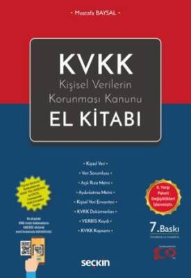 KVKK - Kişisel Verilerin Korunması Kanunu El Kitabı - 1
