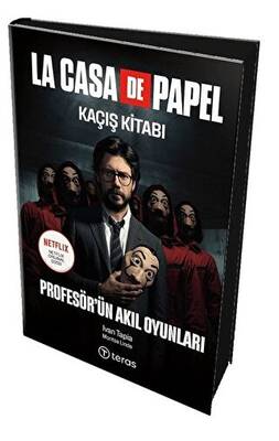 La Casa De Papel Kaçış Kitabı - Profesör`ün Akıl Oyunları Maske Hediyeli - Defter ve Origami Set - 1