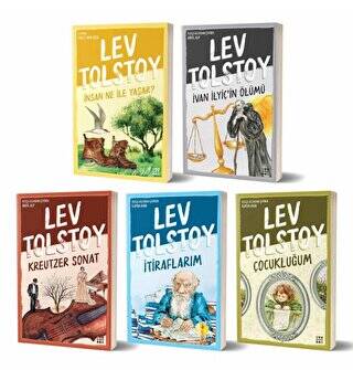 Lev Tolstoy Seti 5 Kitap Takım - 1