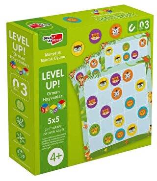 LevelUp! 3 - Orman Hayvanları Sudoku - 1