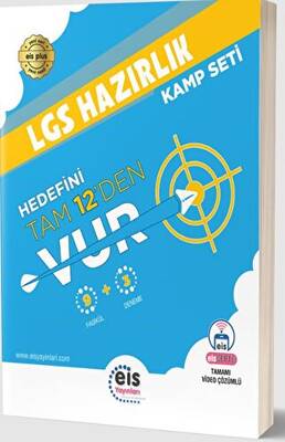 Eis Yayınları LGS Kamp Kitabı 9 Fasikül ve 3 LGS Denemesi - 1