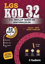 Tudem Yayınları - Bayilik Lgs Kod 32 İnkılap Tarihi Ve Atatürkçülük Tudem Yayınları - 1