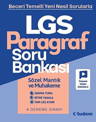 Tudem Yayınları - Bayilik LGS Paragraf Soru Bankası - 1