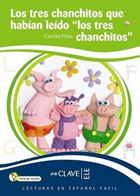Los Tres Chanchitos + Audio Descargable LEEF Nivel-1 7-10 yaş İspanyolca Okuma Kitabı - 1