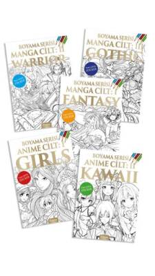 Manga - Anime Serisi 5 Kitap Takım - 1