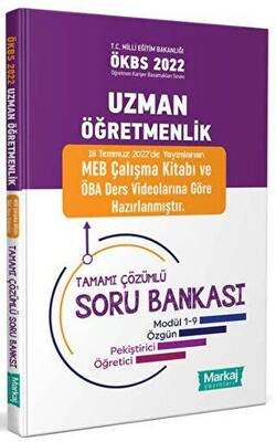 Markaj Yayınları 2022 Uzman Öğretmenlik Tamamı Çözümlü Soru Bankası - 1