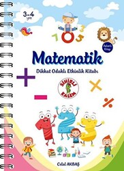 Matematik - Dikkat Odaklı Etkinlik Kitabı - 1