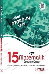 Palme Yayınları Math-e Serisi TYT Matematik Yeni Nesil Sorularla 15 Deneme Sınavı - 1