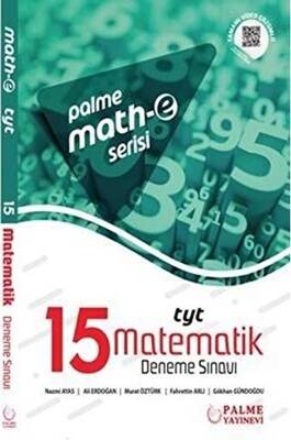 Palme Yayınları Math-e Serisi TYT Matematik Yeni Nesil Sorularla 15 Deneme Sınavı - 1