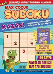 Maxi Çocuk Sudoku 1 - 1